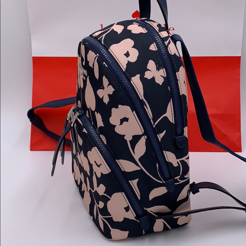 KATE SPADE karissa nylon garden vine md backpack - Picture 3 of 16